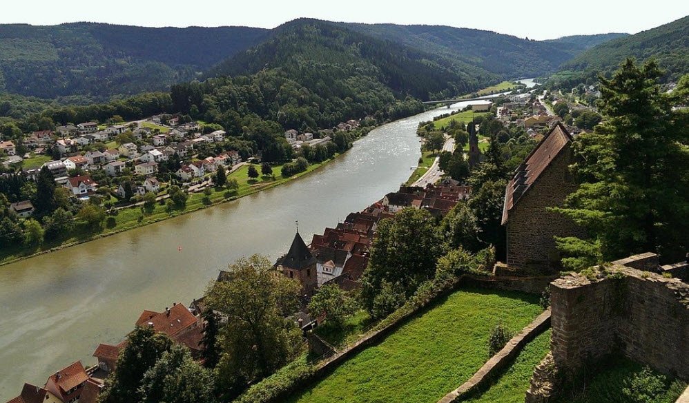 Hirschhorn Castle, Hirschhorn, Germany, Germany